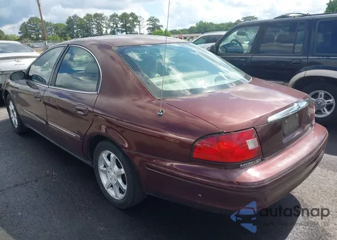 2000 Mercury Sable Ls z USA, uszkodzony, nr VIN 1MEFM53S7YA620230